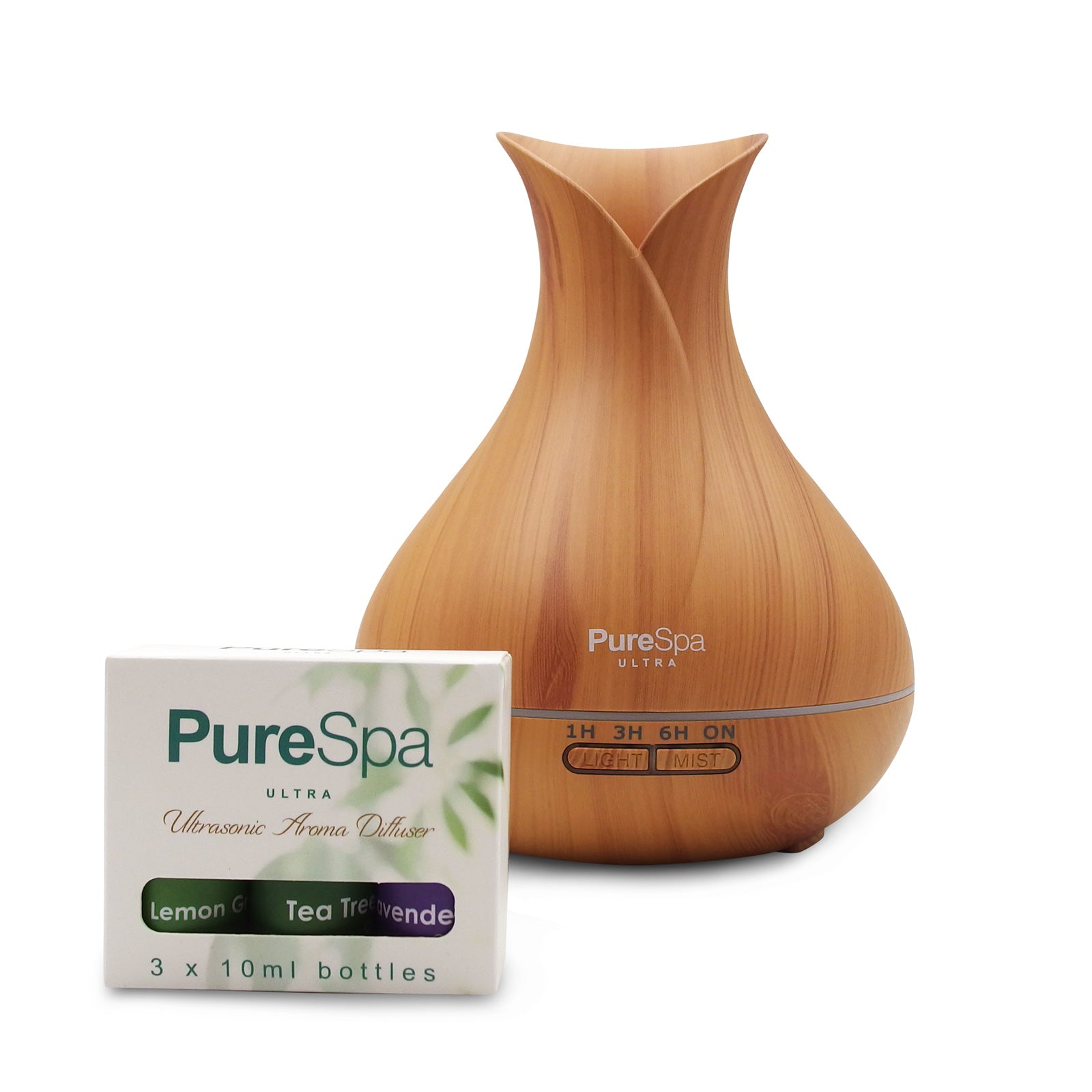 PureSpa Ultra Aroma Diffuser 550ml Ultrasonic Aromatherapy Humidifier