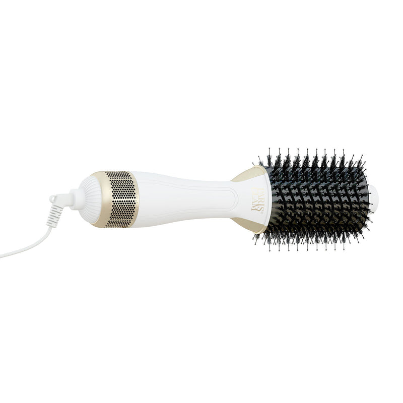 Paris Glam Blow Dry Barrel Brush 2-In-1 Swivel Professional Lightweight