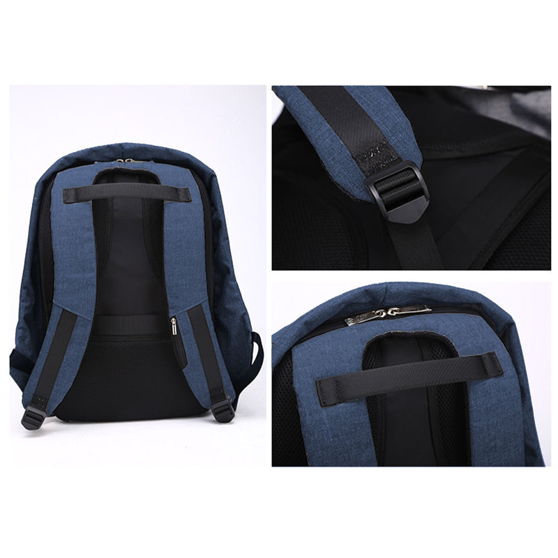 Anti Theft Backpack Waterproof bag School Travel Laptop Bags USB Charging