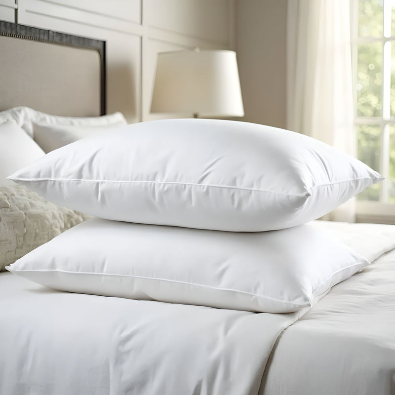 Royal Comfort Goose Feather Down Pillows 1000GSM Hotel Quality