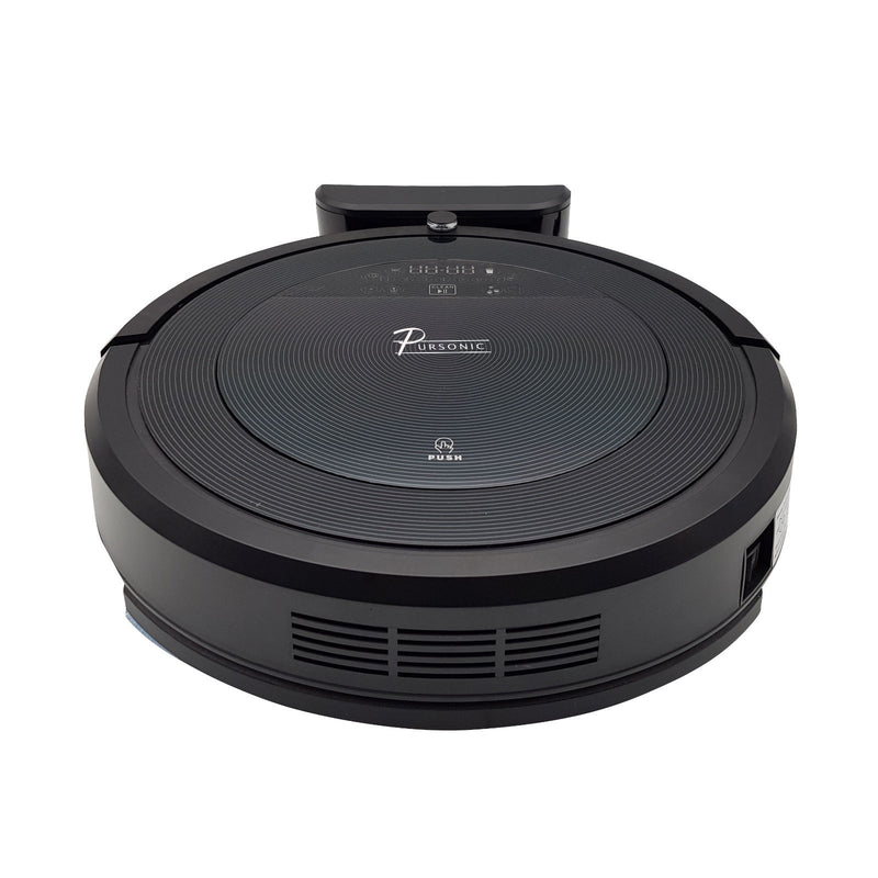 Pursonic i9 Robotic Vacuum Cleaner Carpet Floor Dry Wet Mopping Auto Robot Black