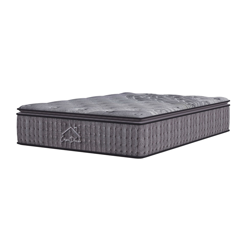 Casa Decor Bamboo Charcoal Mattress Pocket Spring Pillowtop 5 Zone 32cm Depth