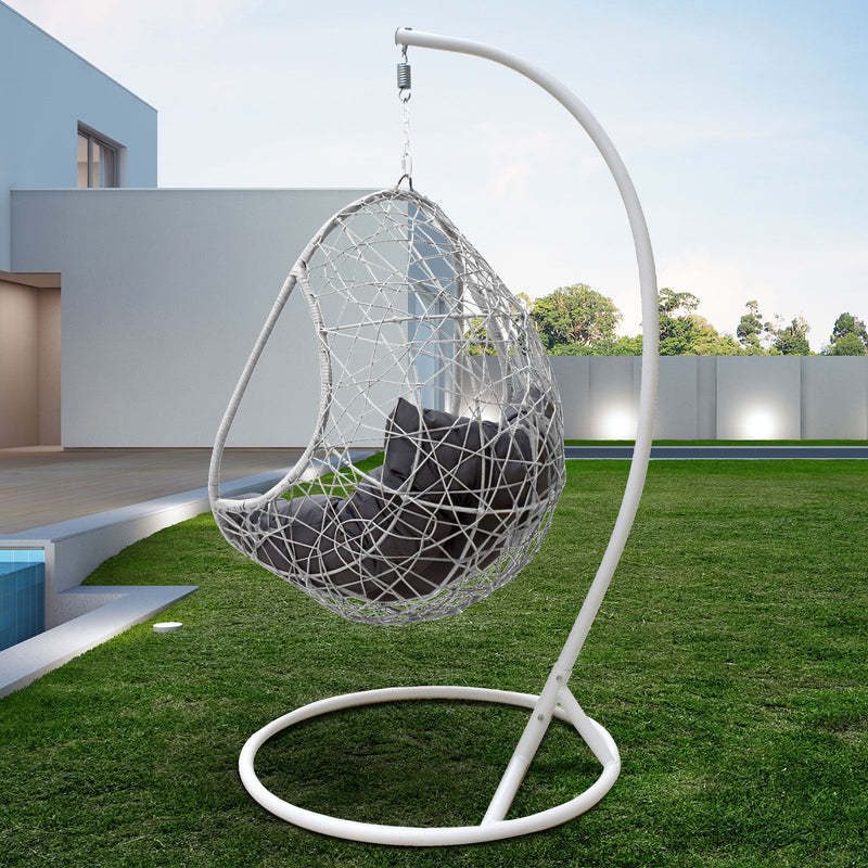 Arcadia Furniture Rocking Egg Chair Swing Lounge Hammock Pod Wicker Curved