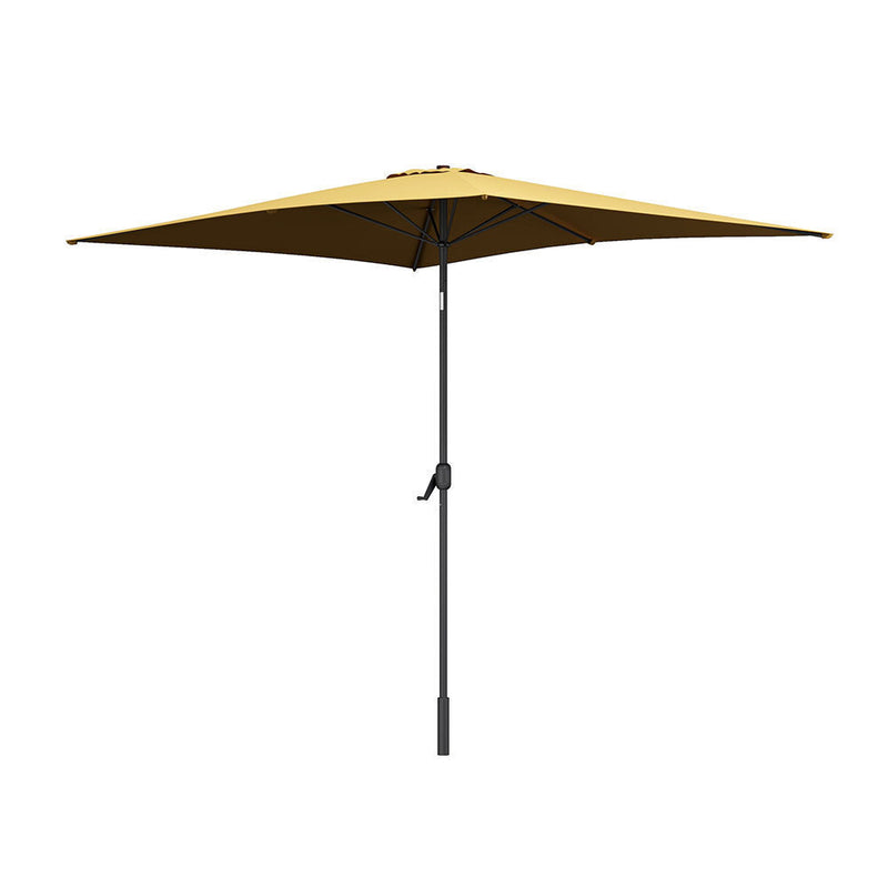 Arcadia Furniture Umbrella 3 Metre Umbrella with Solar LED Lights Garden Yard