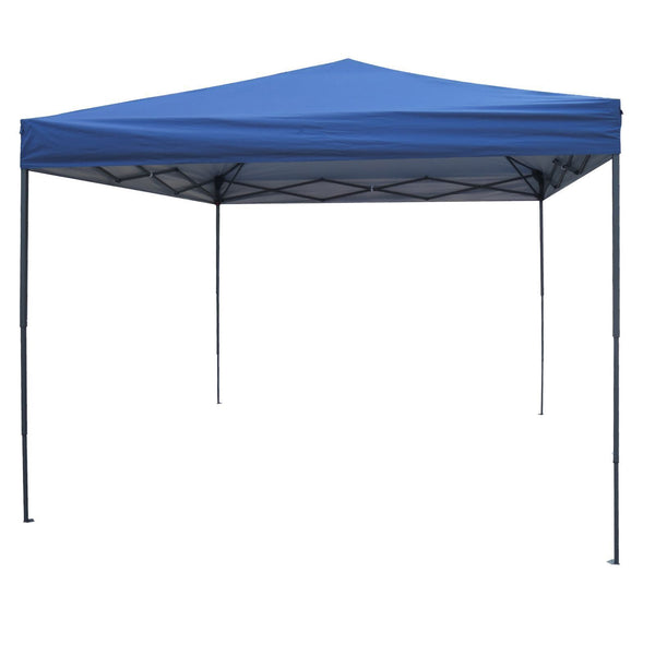 Arcadia Furniture Gazebo 3 x 3 Metre Canopy Navy Portable Pop Up Outdoor Beach