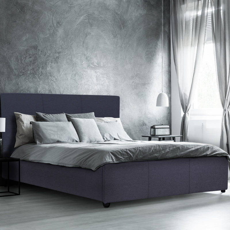 Milano Luxury Gas Lift Bed Frame And Headboard