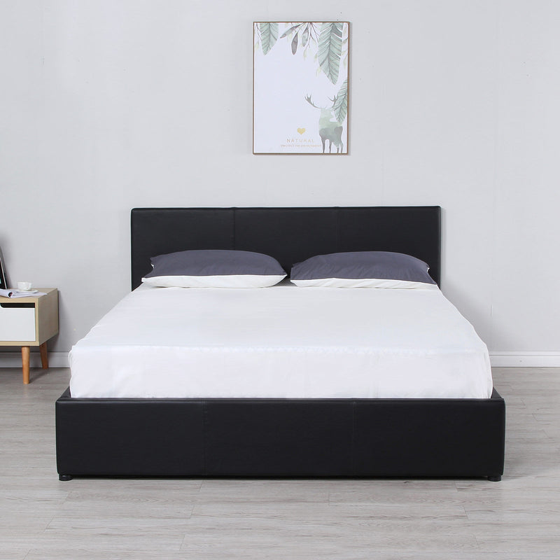 Milano Luxury Gas Lift Bed Frame And Headboard