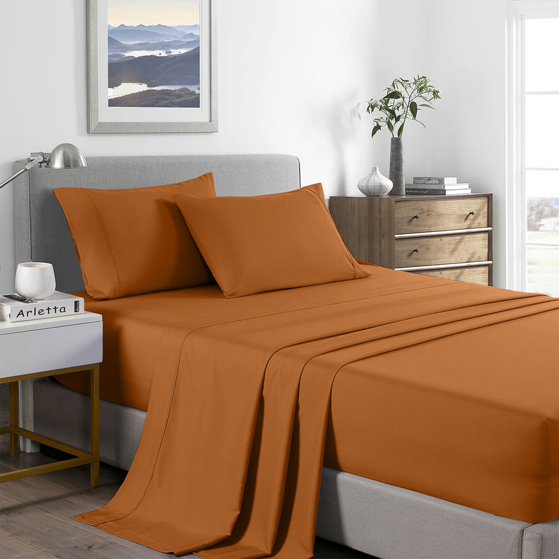 Royal Comfort 2000 Thread Count Bamboo Cooling Sheet Set Ultra Soft Bedding