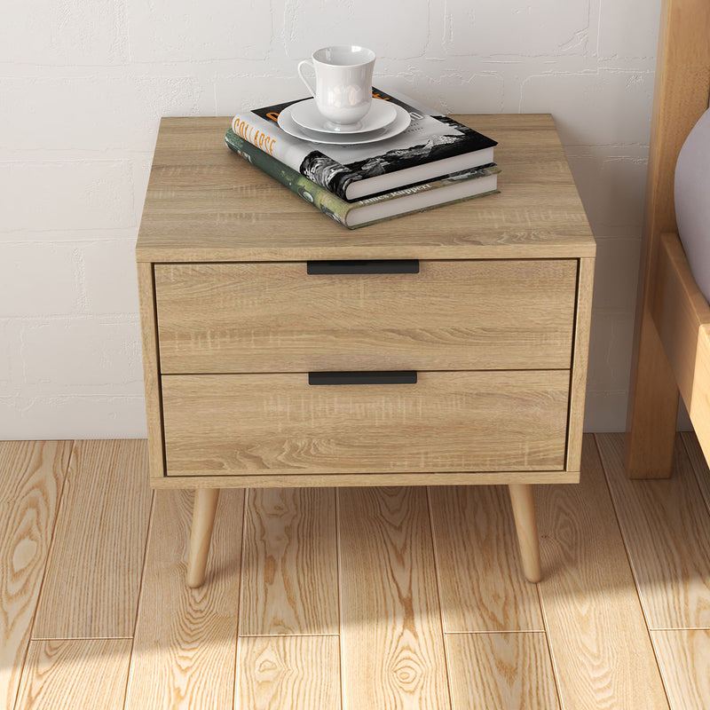 Milano Decor Bedside Table Paddington Drawers Nightstand Unit Cabinet Storage