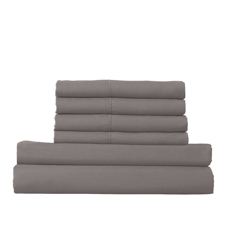 Royal Comfort 1500 Thread Count 6 Piece Cotton Rich Bedroom Collection Set