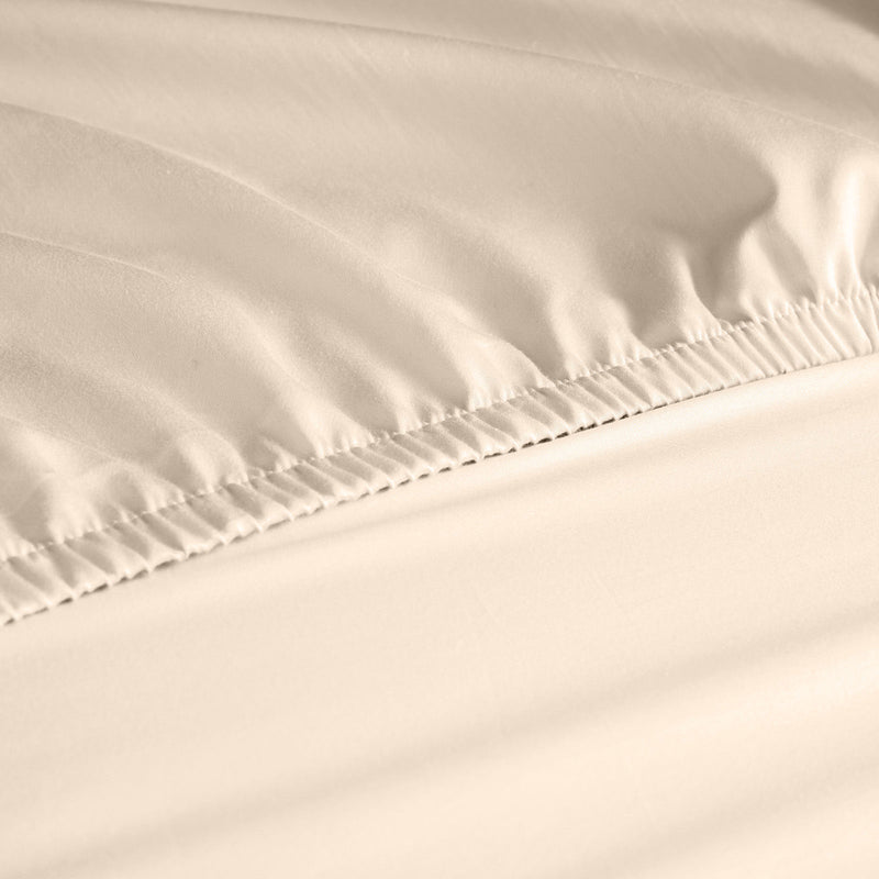 Royal Comfort 1200 Thread Count Fitted Sheet Cotton Blend Ultra Soft Bedding