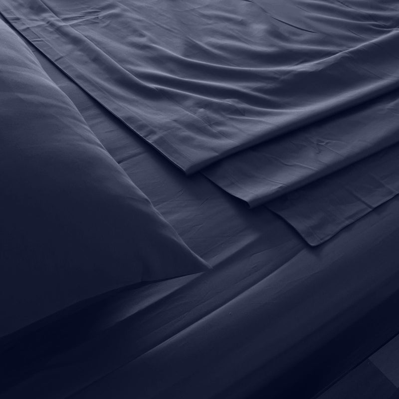 Royal Comfort 1000 Thread Count Bamboo Cotton Sheet and Quilt Cover Complete Set