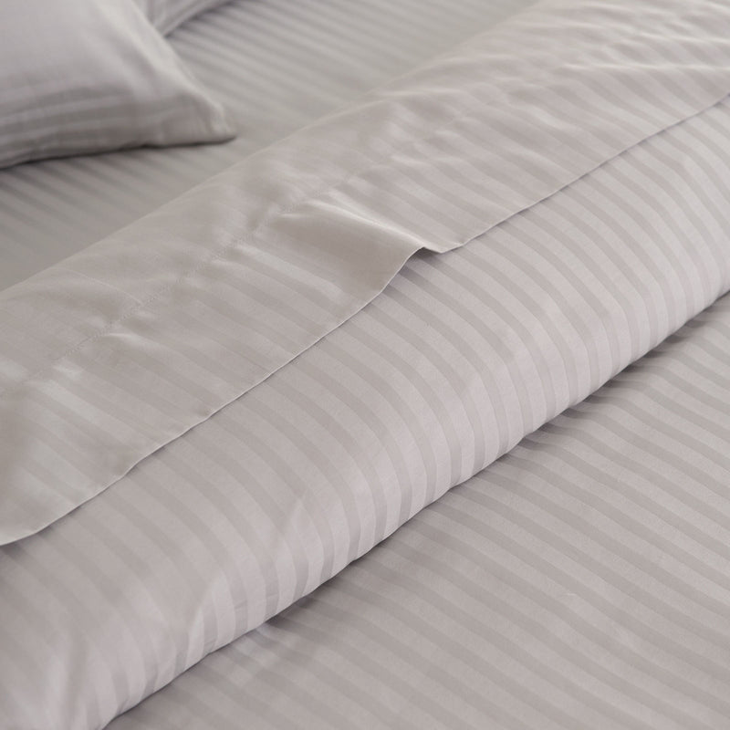 Kensington 1200 Thread Count 100% Cotton Sheet Set Stripe Hotel Grade