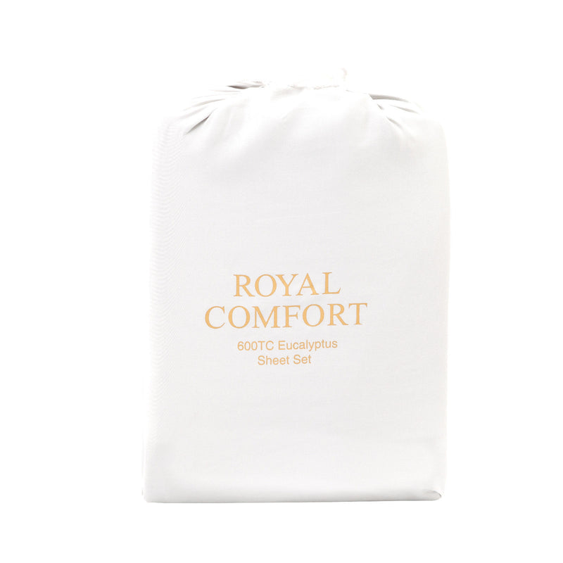 Royal Comfort 600 Thread Count Cooling Ultra Soft Tencel Eucalyptus Sheet Set