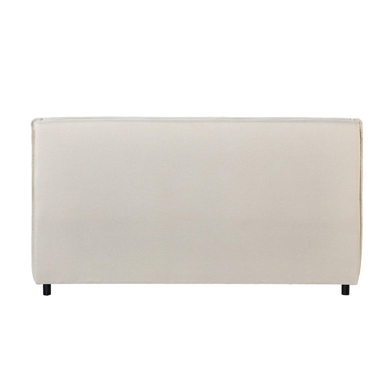 Milano Decor Malaga Natural Bed Head Headboard Bedhead Upholstered