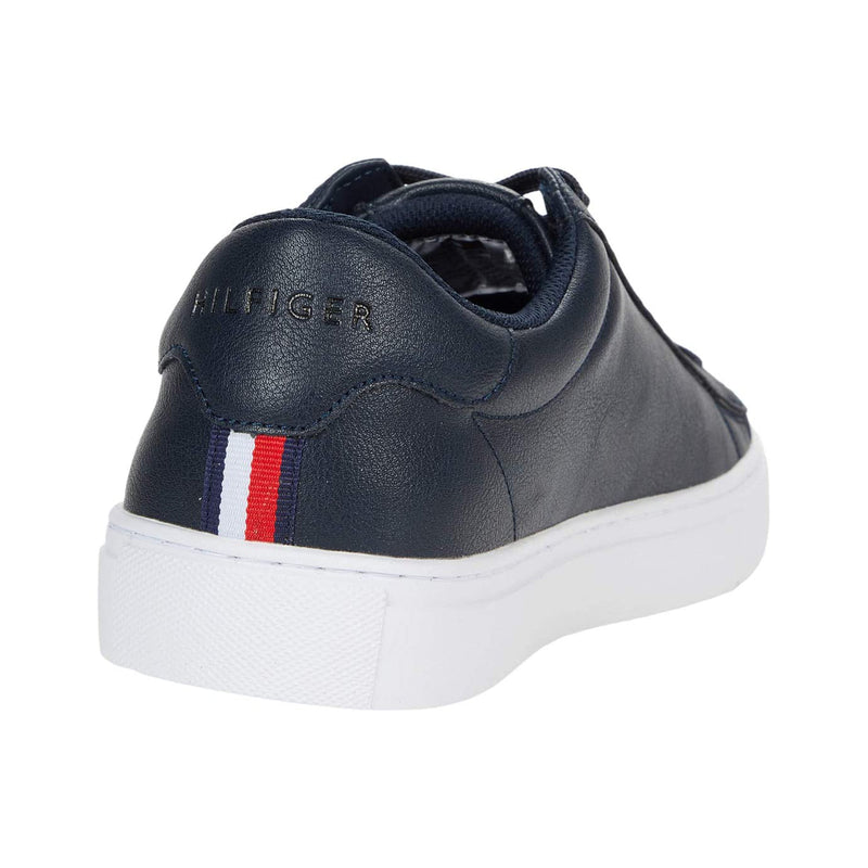 Tommy Hilfiger Shoes Sneakers Brecon Mens Casual Round Toe Dark Blue Brand New