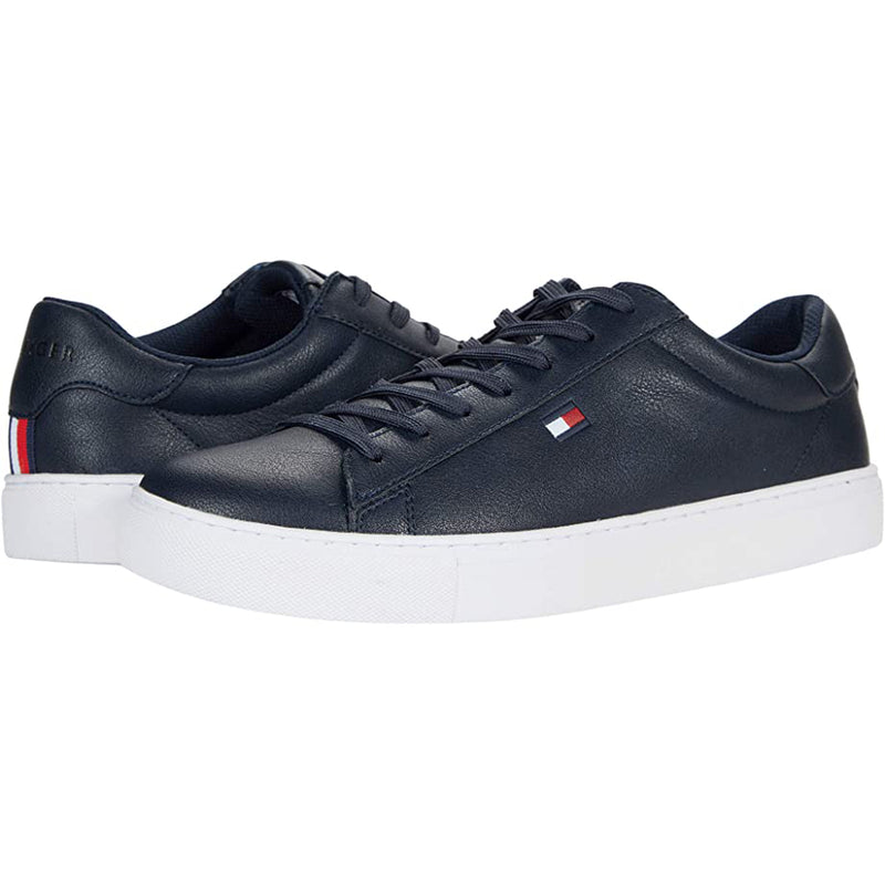 Tommy Hilfiger Shoes Sneakers Brecon Mens Casual Round Toe Dark Blue Brand New