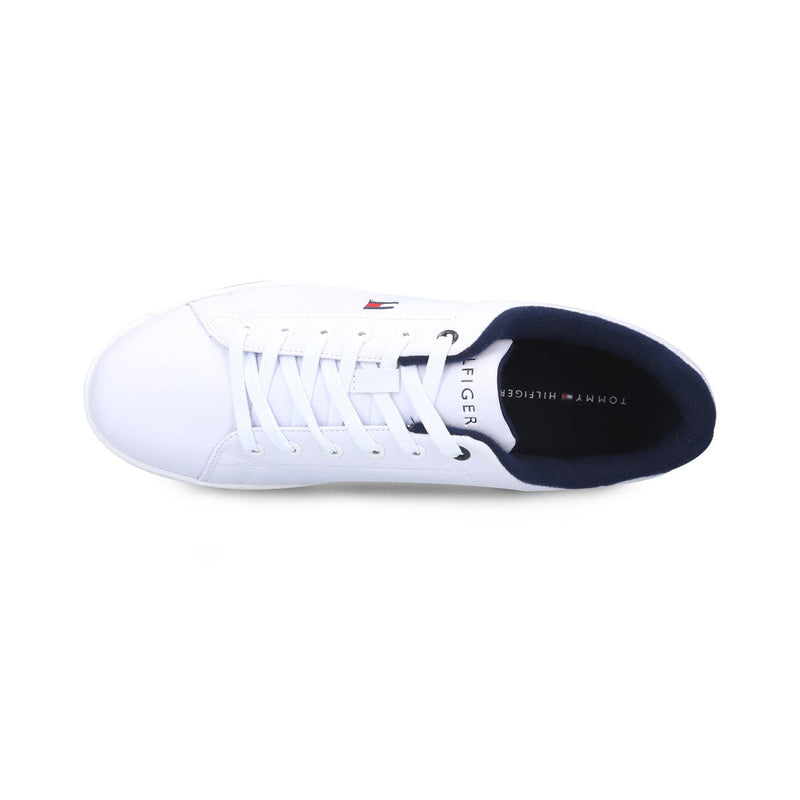 Tommy Hilfiger Shoes Sneakers Lendar Mens Casual Round Toe White Brand New