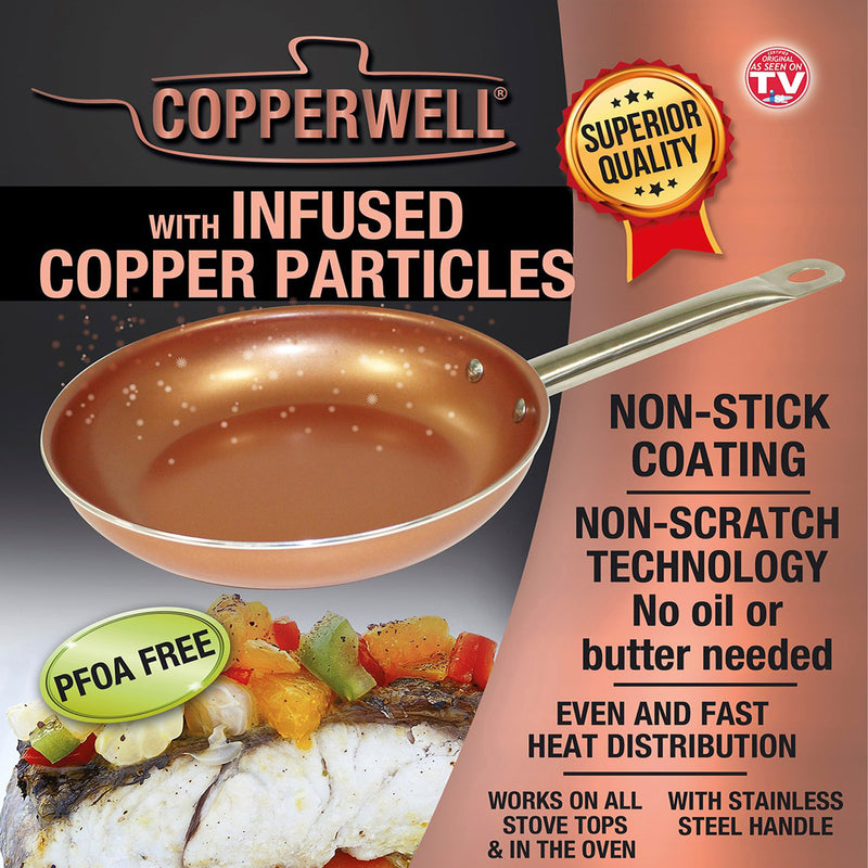 Copperwell 28cm Pan Kitchen Non Stick Cookware Frypan