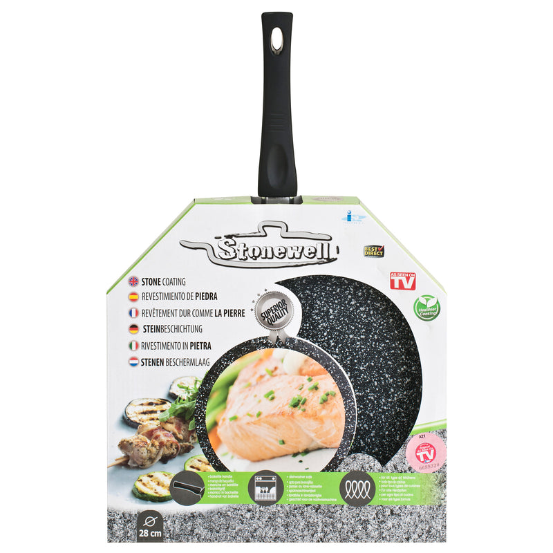 Stonewell 28cm Pan Kitchen Non Stick Cookware Frypan