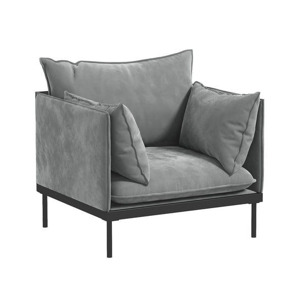 Casa Decor Camilla Luxury Upholstered Sofa Armchair