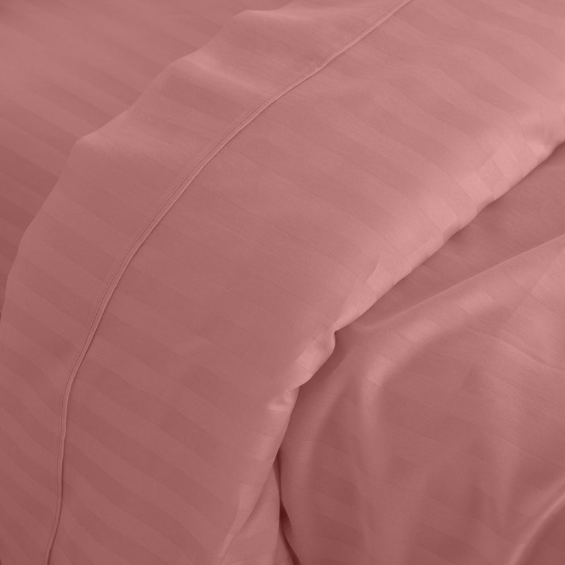 Kensington 1200 Thread Count 100% Cotton Sheet Set Stripe Hotel Grade