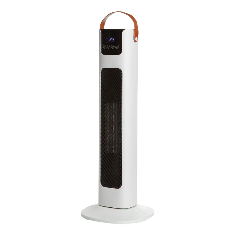 Pursonic Electric Ceramic Tower Heater Portable Oscillating Remote Control