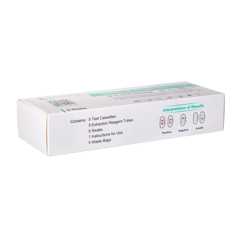 5 Pack Clungene COVID 19 Rapid Antigen Test