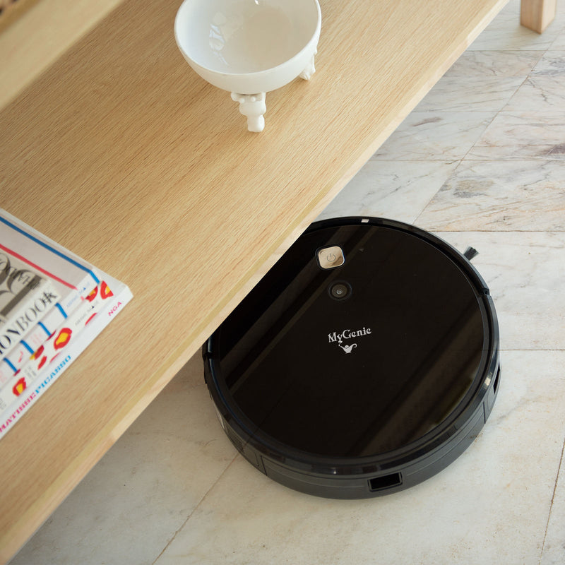 MyGenie V-MAX 3000 Robotic Vacuum Cleaner VSLAM Technology Wi-Fi Control