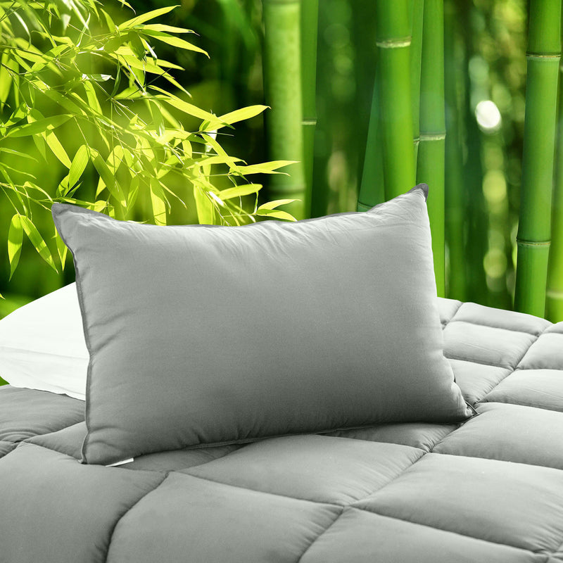 Royal Comfort Bamboo Pillow Hotel Quality Luxury Single Pack