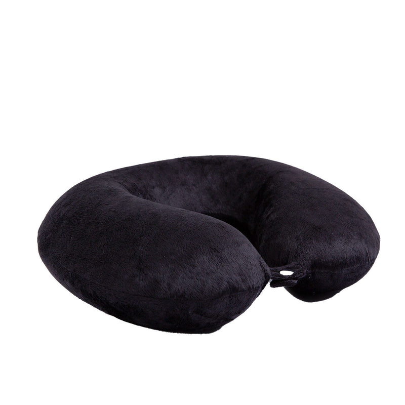 Milano Decor Memory Foam Travel Neck Pillow With Clip Cushion Support Soft