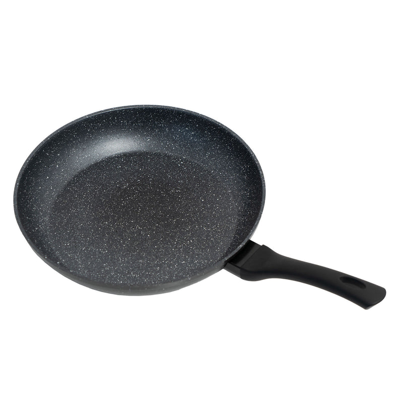 Stone Chef Forged Frying Pan Cookware Kitchen Fry Pan Black 24cm