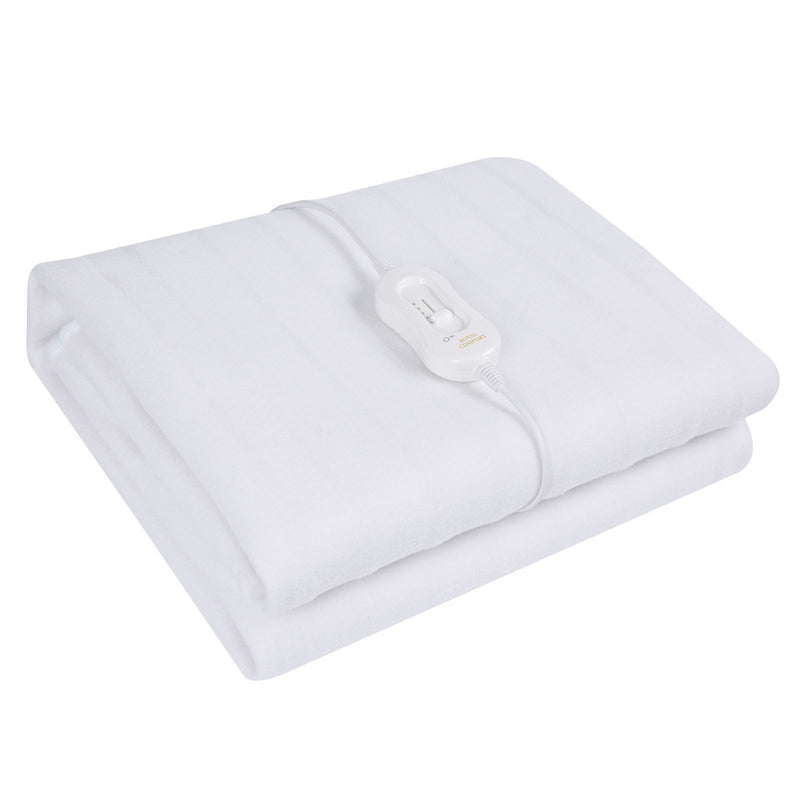 Royal Comfort Thermolux Comfort Electric Blanket Fully Fitted Washable White