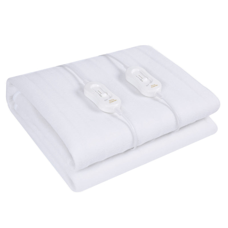 Royal Comfort Thermolux Comfort Electric Blanket Fully Fitted Washable White