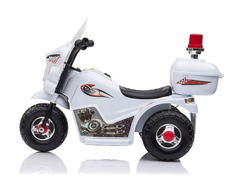 Kids Ride-On Motorbike Motorcycle Electric Bike Toy Car Trike Battery Red/White