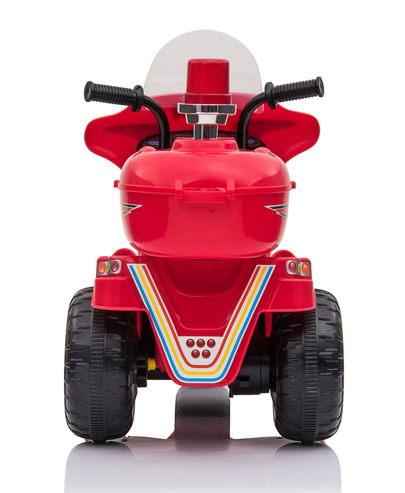 Kids Ride-On Motorbike Motorcycle Electric Bike Toy Car Trike Battery Red/White