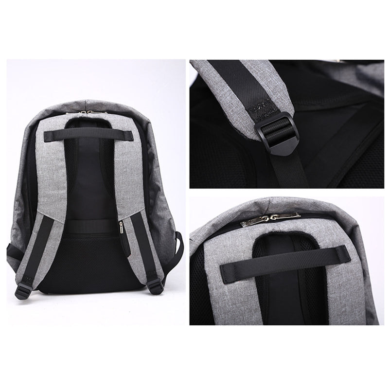 Anti Theft Backpack Waterproof bag School Travel Laptop Bags USB Charging