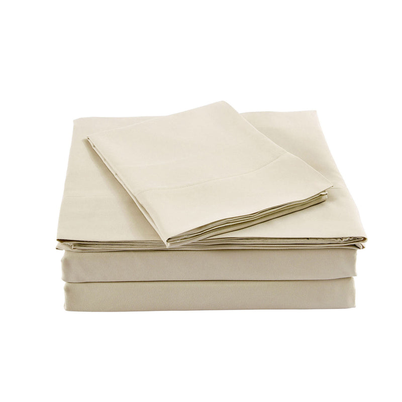 Royal Comfort Bamboo Blended Sheet & Pillowcases Set 1000TC Ultra Soft Bedding