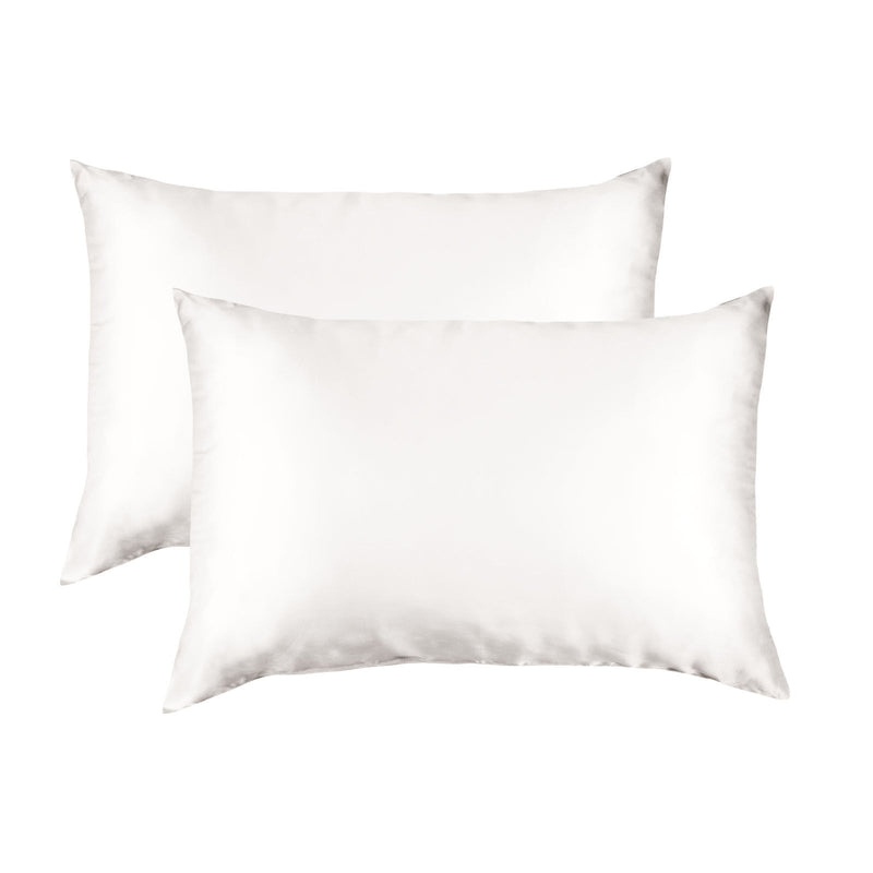 Royal Comfort Mulberry Soft Silk Hypoallergenic Pillowcase Twin Pack 51 x 76cm