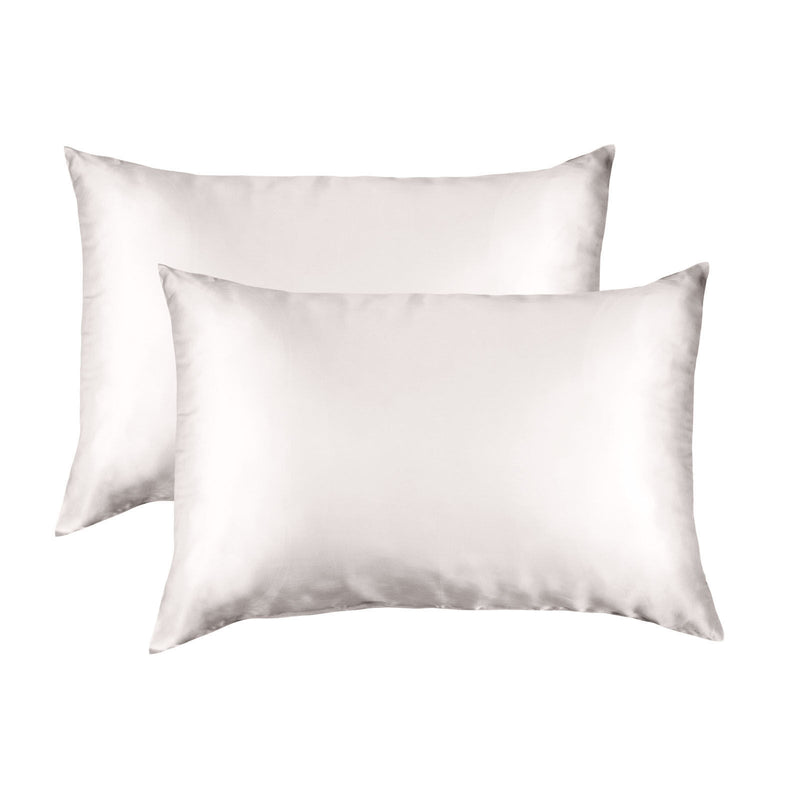 Royal Comfort Mulberry Soft Silk Hypoallergenic Pillowcase Twin Pack 51 x 76cm