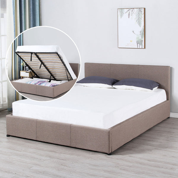 Milano Luxury Gas Lift Bed Frame And Headboard