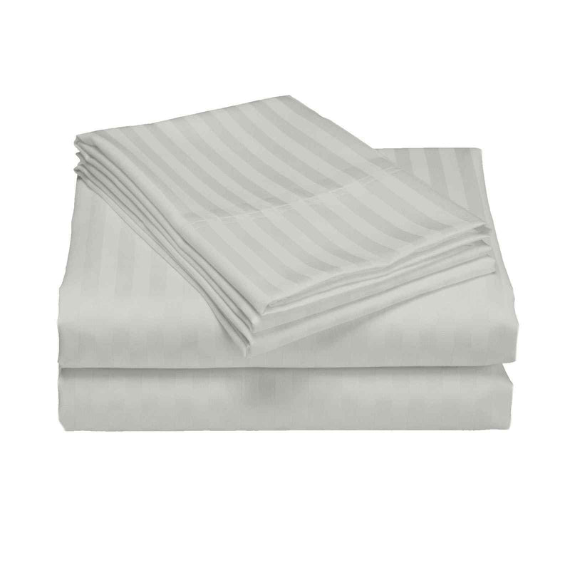 Royal Comfort 1200TC Sheet Set Damask Cotton Blend Ultra Soft Sateen Bedding