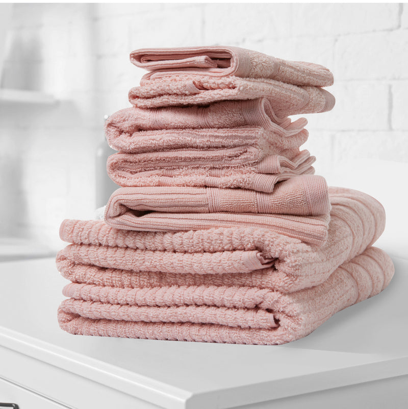 Royal Comfort Eden Cotton 600GSM 8 Piece Luxury Bath Towels Set