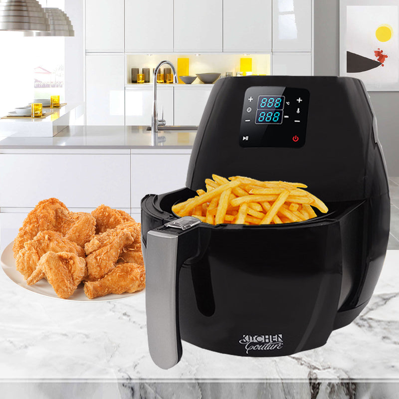 Kitchen Couture 7L Air Fryer Digital Low Fat Oil Free Rapid Healthy Deep Cooker