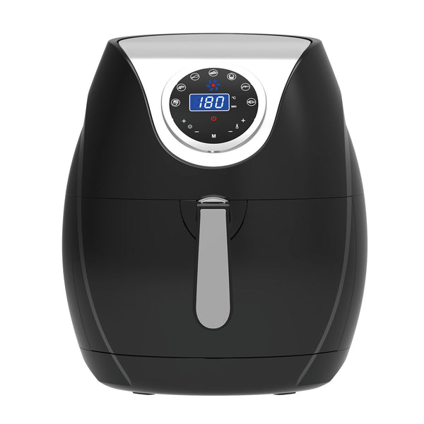 Kitchen Couture Digital Air Fryer 7L LED Display Low Fat Healthy Oil Free Black