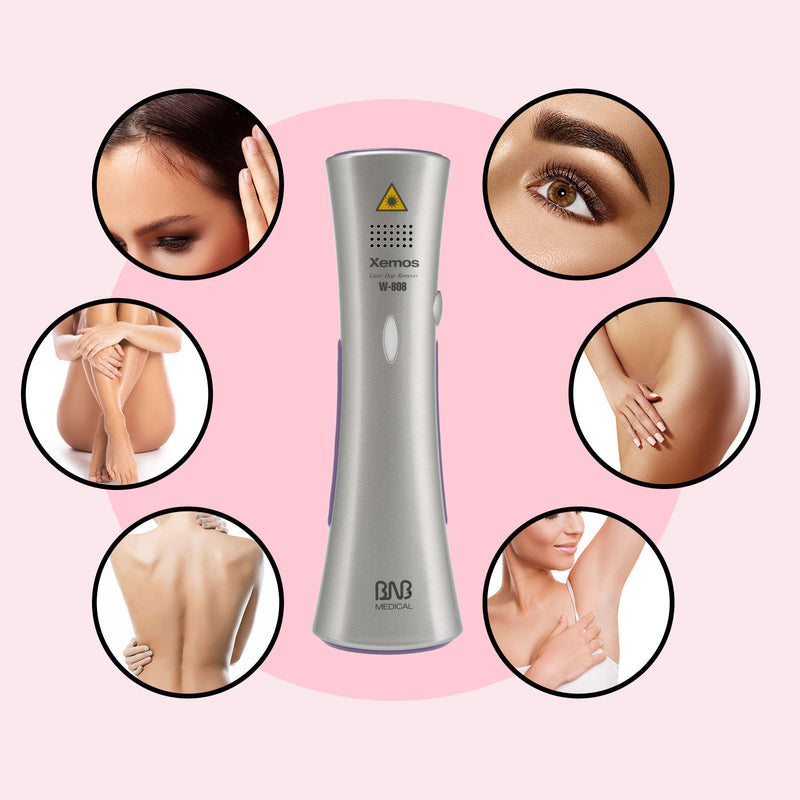 Silhouette Portable Laser Hair Remover Permanent Epliation System Body Face Home