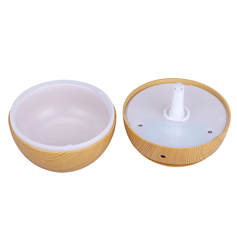 Milano Ultrasonic USB Diffuser with 10 Aroma Oils Humidifier LED Light 130ml