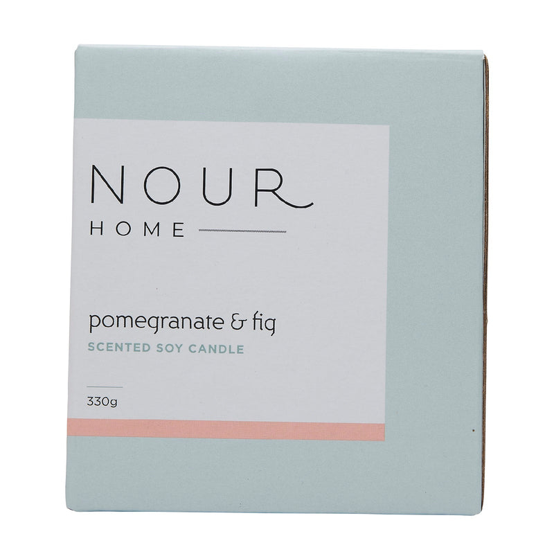 Nour Home Candle - Pomegranate And Fig