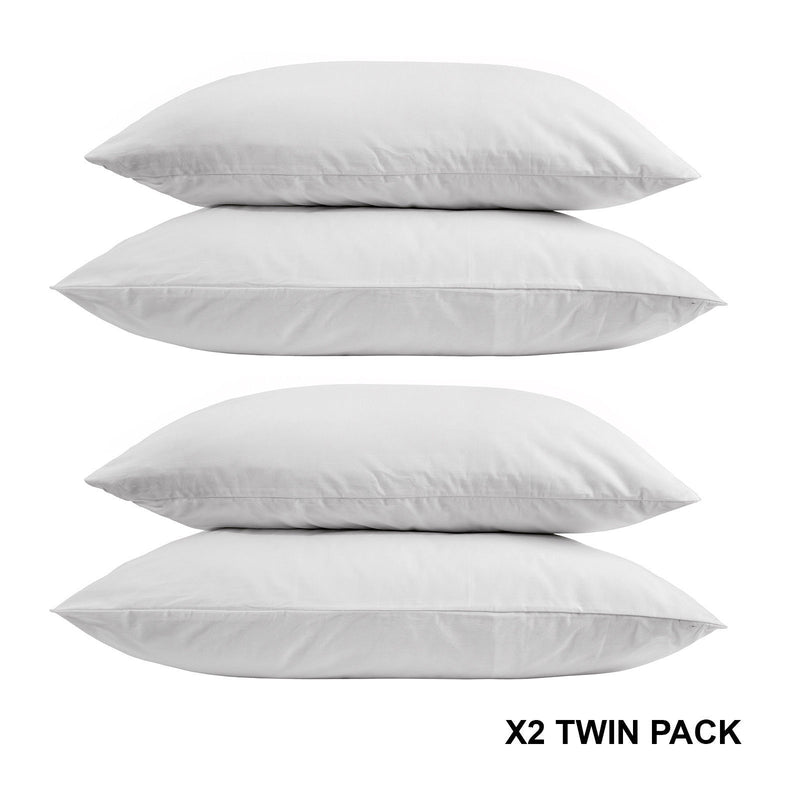 Royal Comfort Goose Feather Down Pillows 1000GSM Hotel Quality