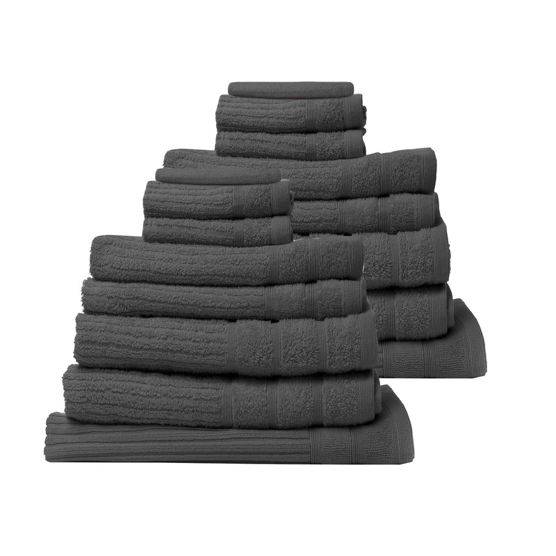 Royal Comfort Cotton Eden Towel Set 600GSM Luxurious Absorbent